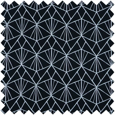 Hobby Gift varródoboz – MRM634, fekete-fehér geometrikus
