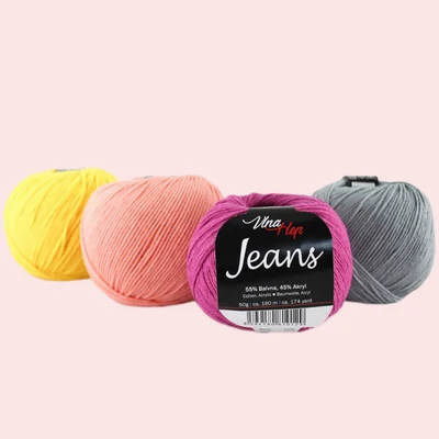 VlnaHep Jeans kötőfonal