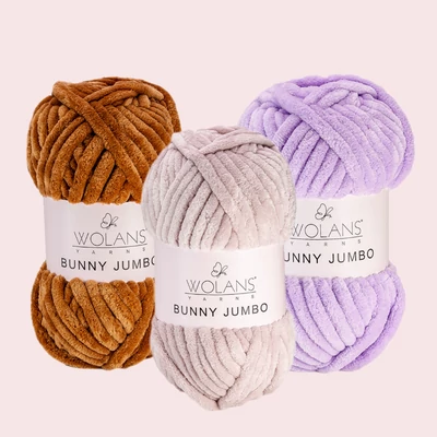 WOLANS Bunny jumbo kötőfonal