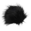 VlnaHep Bambule műszőrme pompon, 15 cm - fekete