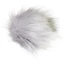 VlnaHep Bambule műszőrme pompon, 15 cm - világosszürke