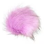 VlnaHep Bambule műszőrme pompon, 15 cm - lilás rózsaszín