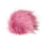 VlnaHep Bambule műszőrme pompon, 15 cm - élénk rózsaszín